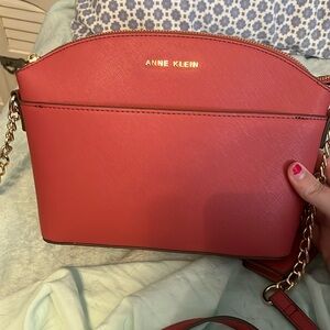 This adorable pink bag was only used once due to me not liking the color.